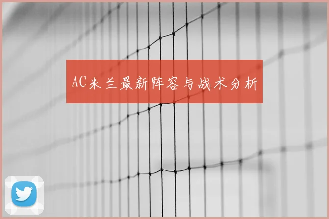AC米兰最新阵容与战术分析
